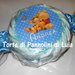 Torta di Pannolini Pampers caramella personalizzata idea regalo nascita battesimo