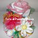 Torta di Pannolini Pampers baby dry bouquet FIORI mazzo rose nascita battesimo