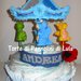 Torta di Pannolini Pampers Giostra carillon Carosello - idea regalo, originale ed utile, per nascite, battesimi e compleanni