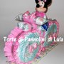 Torta di Pannolini Pampers Moto bicicletta peluche Minnie idea regalo nascita battesimo baby shower