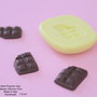 Stampi in silicone-Stampi per il fimo-Stampo barretta cioccolato stampi-Stampo Gioielli-Stampi Silicone-Stampini in Silicone-Stampi Fimo-Fimo-Dollhouse-Made in italy-Handmade-ST033