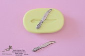 Stampi in silicone-Stampi per il fimo-Stampo posate dollhouse miniatures stampi-Stampo Gioielli-Stampi Silicone-Stampini in Silicone-Stampi Fimo-Fimo-Dollhouse-Made in italy-Handmade-ST037