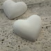 Vaquer Profumatori In Gesso A Forma Di Cuore – LD1092, Liscio Con Due Fori, 4x4 Cm, Confezione Da 24