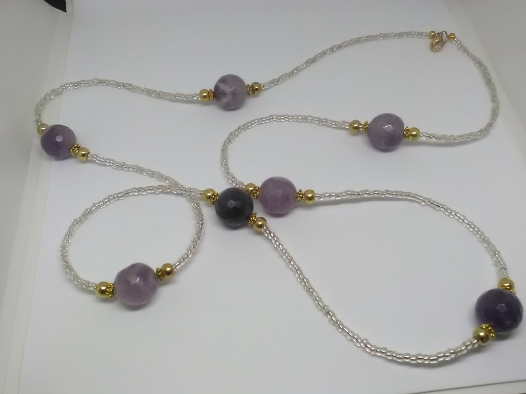 Bella Enorme Collana Perline Pietra Preziosa Rotonda 14 Mm Rosa Natuarl - Foto 3