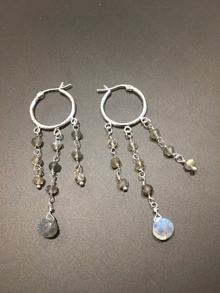 Orecchini Sasso Pendenti Con Pietre Dure In Arg 925 &ndash; Gioielleria Casaburi