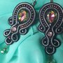 ORECCHINI IN SOUTACHE, ALCEA