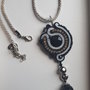 COLLANA IN SOUTACHE, QUERCIA