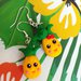 CALLARON Orecchini A Forma Di Ananas – Smaltati E Colorati – Bijoux Estivi Per Donna