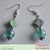 Green Love Earrings