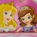 Appendi abiti con la Principessa Sofia e principessa Aurora 