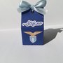 Scatolina scatoline segnaposto porta confetti caramelle dolci compleanno anni 30 18 SS Lazio as Roma serie a squadre calcio  