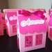 Scatolina scatoline porta confetti segnaposto Masha e orso compleanno battesimo evento casa bimba