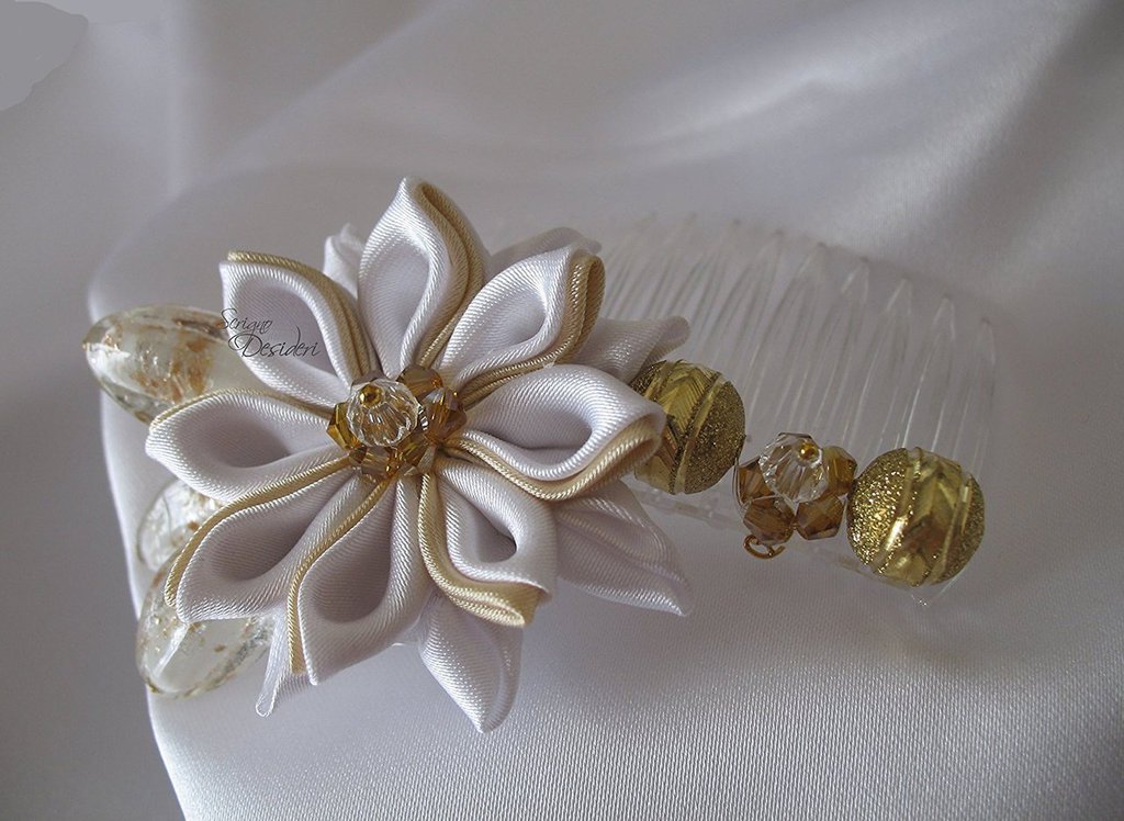 Set Di 10 Pettinini Laterali In Metallo Colore Argento Per Capelli, Ideali Per Acconciature Da Sposa E Cerimonie