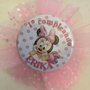 Minnie calamita primo compleanno con scritta personalizzata