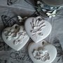 set 3 stampi cuore con gancio  cm. 6.5x6