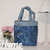 Borsa Blu con cuori