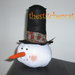 Testa di pupazzo di neve-Snowman head