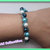 Bracciale onda azzurro