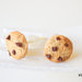 Orecchini Cookies con goccie di cioccolato - Orecchini a lobo biscotti in miniatura - Orecchini artigianali 