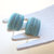 Orecchini a lobo Macaron in Miniatura azzurri - Creazioni in fimo - Orecchi dolci fatti a mano - Cibo in miniatura da indossare - Macaron in fimo