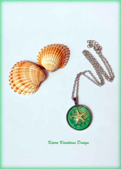 Collana Da Surfista Con Stella Marina E Conchiglie Puka – Gioiello Spiaggia Bohémien Per Donna