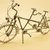 bicicletta tandem,bici tandem,regalo tandem,modello tandem,scultura tandem,bicicletta due posti,