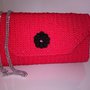 Borsa Pochette Corallo