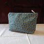 Pochette in stoffa americana a fiori