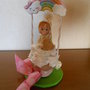 cake topper bimba unicorno