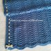 Copertina culla in pura lana 100%  con nastro in raso / corredino neonato / neonata