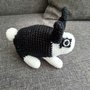 Coniglietto amigurumi a maglia