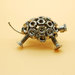 fantasy scultura scultura acciaio regalo regalo natale tartaruga tartaruga acciaio   art metal arte del riciclo riciclato