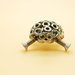fantasy scultura scultura acciaio regalo regalo natale tartaruga tartaruga acciaio   art metal arte del riciclo riciclato