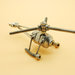 elicottero in acciaio modellino artistico