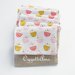 20 sacchetti portaconfetti per la cresima della vostra bambina: tessuti fantasia, fiorellini in feltro e una tag personalizzata per sacchetti colorati e  originali