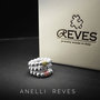 ANELLI REVES -  FATTI SU MISURA CON PIETRE IN ARGENTO925