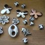 Perle perline, charms, divisori, spaziatori, connettori decorative ( come in foto)