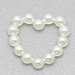(1 pezzo) Cuoricini cuore cuori perline decorative 11mm feste nozze matrimonio