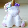 Cake topper unicorno, festa unicorno, cake topper nascita, cake topper battesimo, torta unicorno, compleanno unicorno, topper compleanno