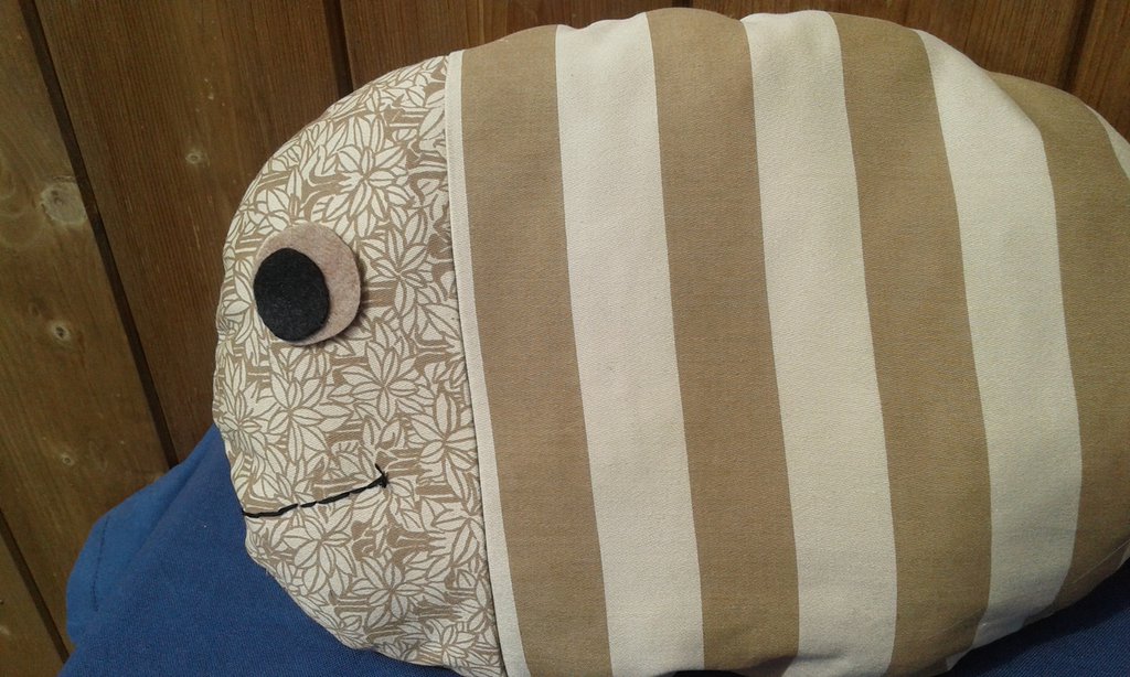Gaby Il cuscino mini Pesce chirurgo blu Blu | Diveinn