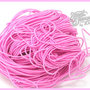 1 metro cordino cerato 1 mm. colore: ROSA