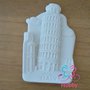 *50*Gessetti a forma di TORRE DI PISA  per Souvenir, Bomboniere Laurea, Comunione, Battesimo, Matrimonio, Cresima, Segnaposto, Chiudipacco