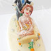 Cake topper matrimonio/anniversario “Amore sui pedali” (personalizzabile)