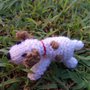 Jack Russel Terrier realizzato in pura lana vergine e imbottitura in kapok