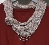 Collana sciarpa estate  scarf donna scaldacollo regalo 