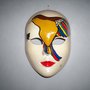 Maschera decorativa ceramica Birdy