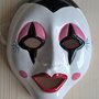 Maschera decorativa ceramica Pagliaccio