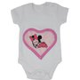 BODY con ricamo baby Minnie - Misura: 3-6 mesi