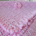 Copertina neonata, rosa, per lettino