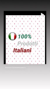 Solo prodotti italiani 